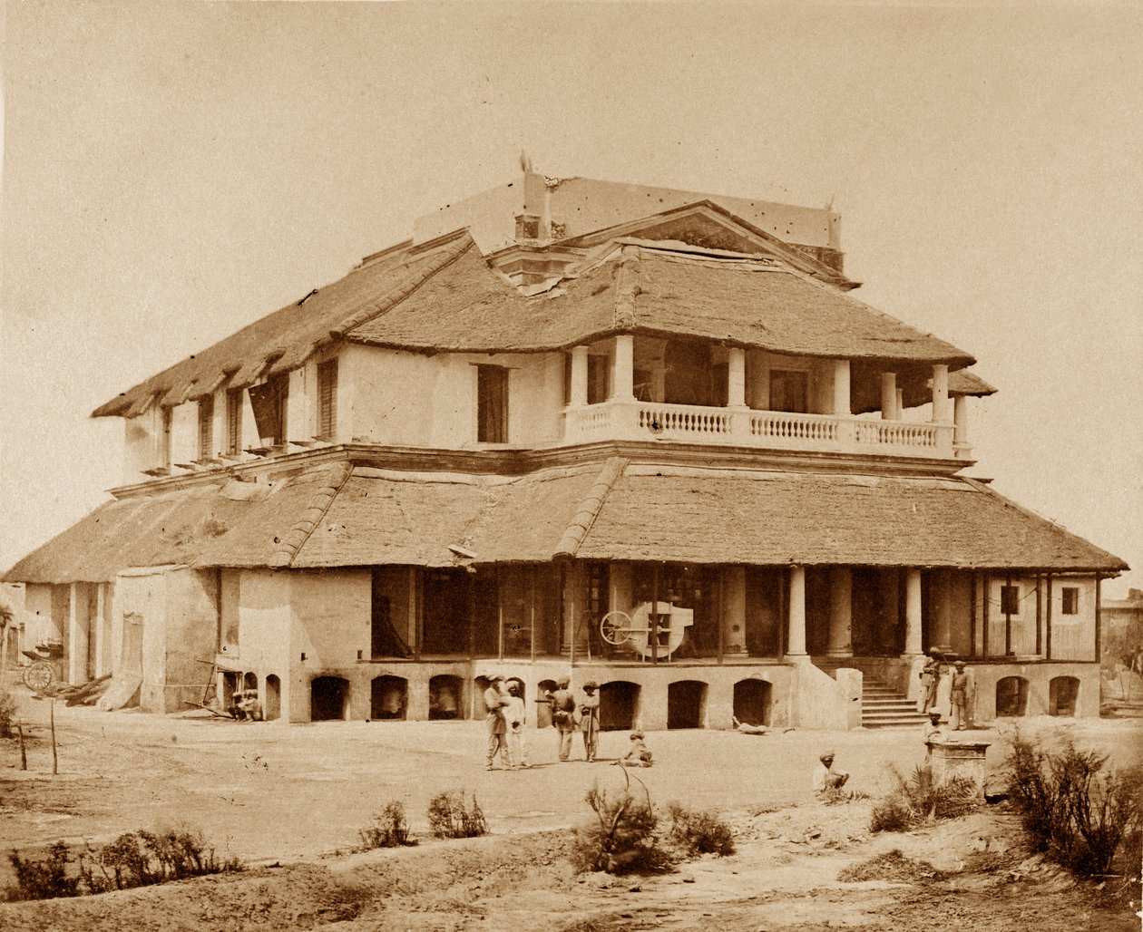 Banks House, Lucknow tekijältä Felice Beato