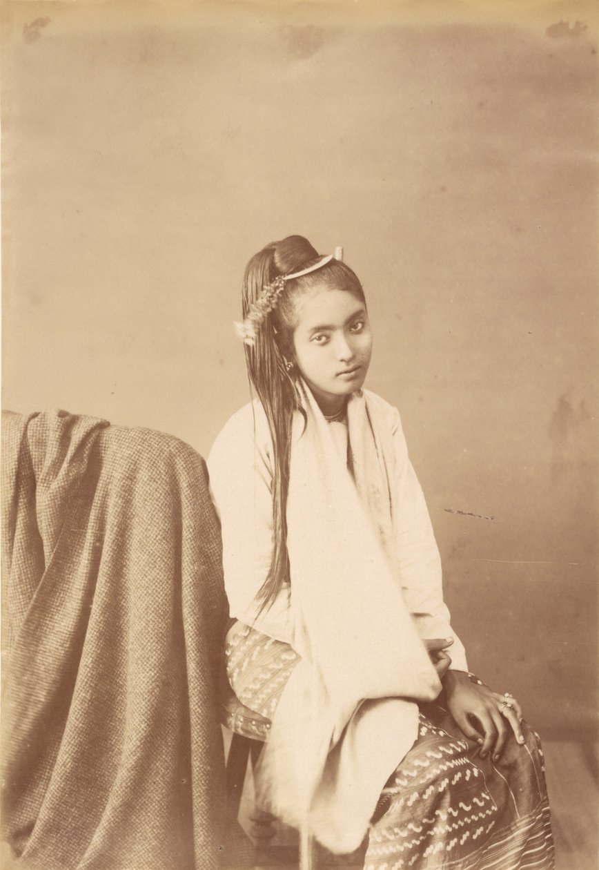 Burman tyyppi Silk Sitter tekijältä Felice Beato