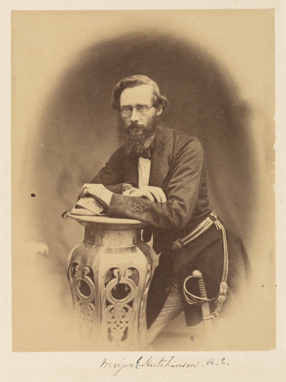 Majuri G. Hutchinson, R.E. tekijältä Felice Beato