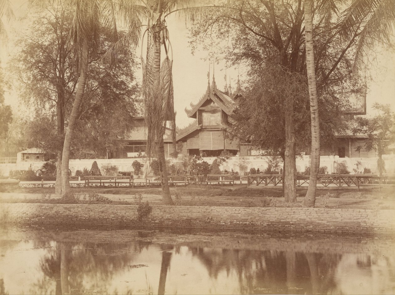 Mandalay, nykyisin Syim Khana U.B.C. tekijältä Felice Beato