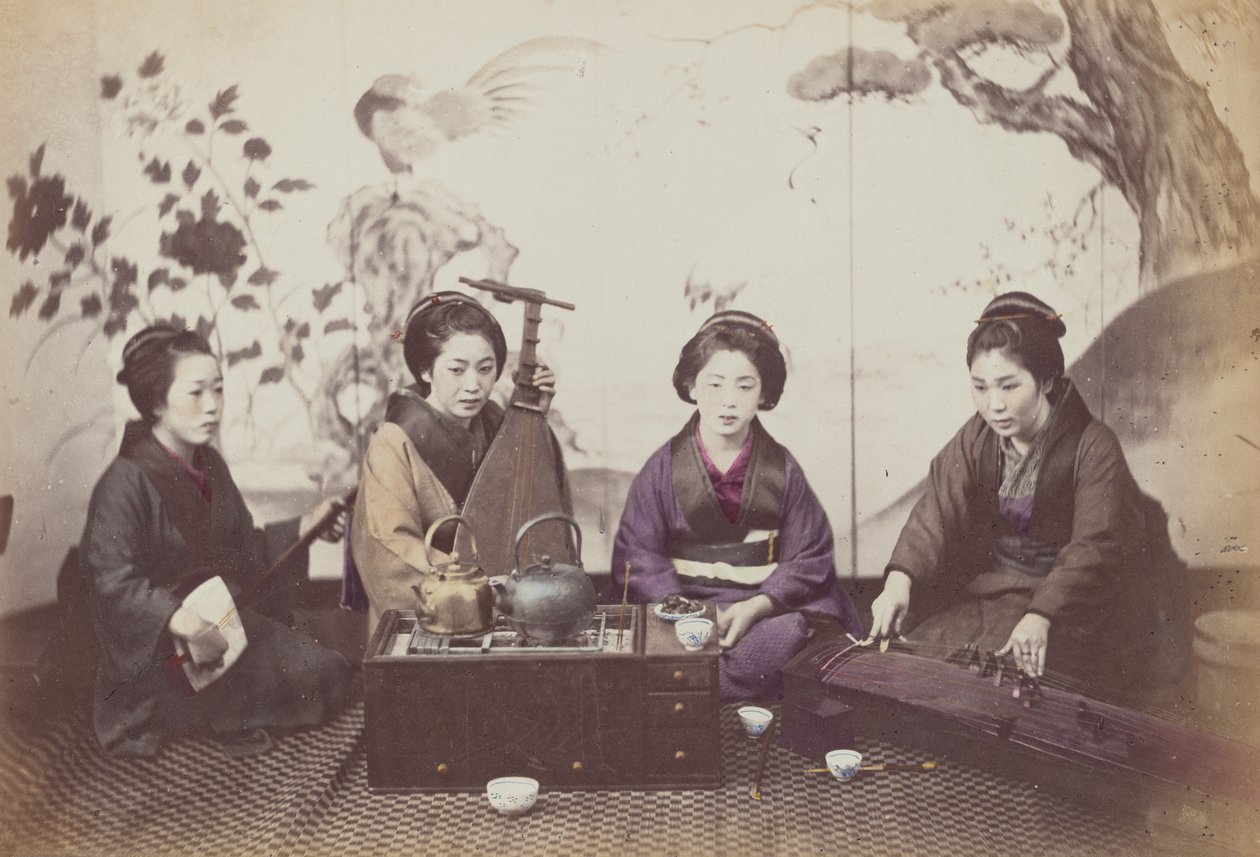 Musiikkijuhlat, 1868. tekijältä Felice Beato