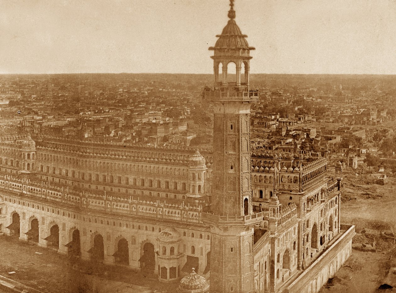 Panorama MachiBoranista, Lucknow tekijältä Felice Beato