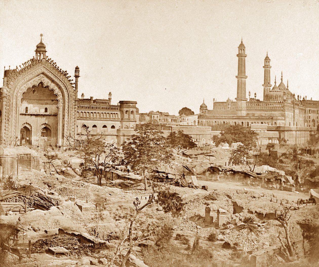 Room-i-darwazar tai Konstantinopolin portti, Lucknow tekijältä Felice Beato