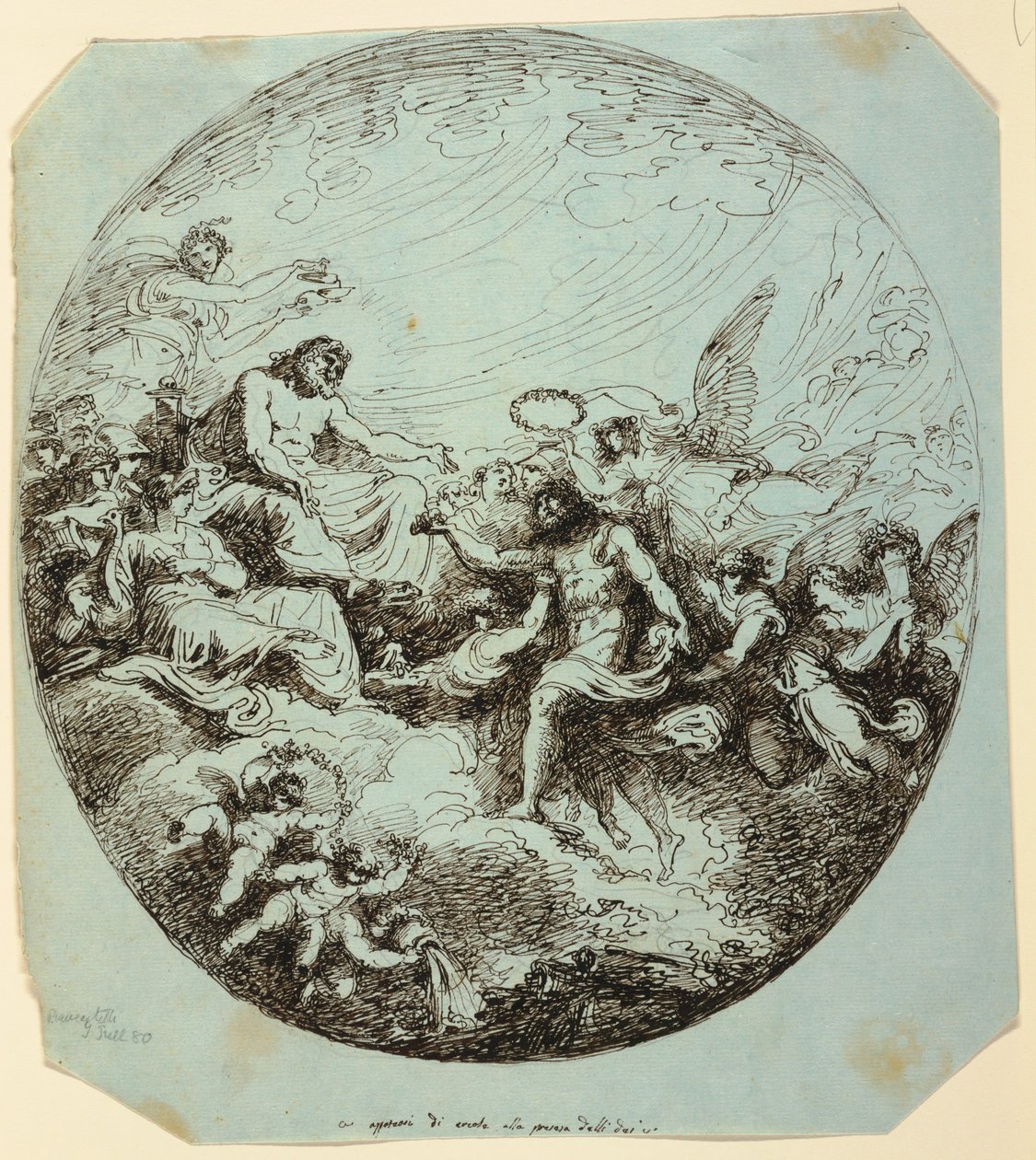Herkuleen apoteoosi, Palazzo Gessi, Faenza tekijältä Felice Giani