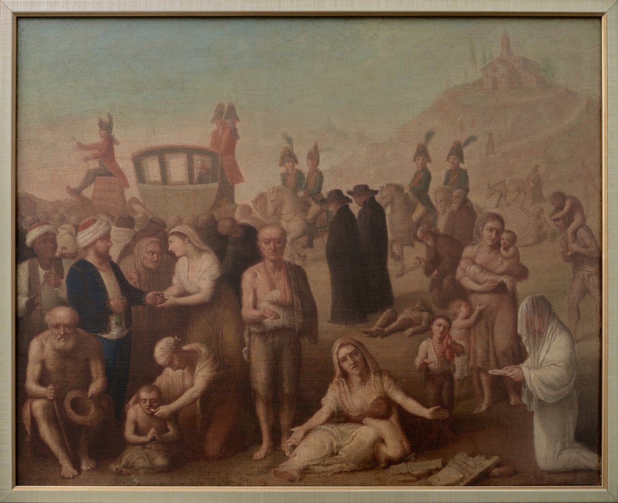 Vittorio Emanuele I saapuu Genovaan tekijältä Felice Guascone