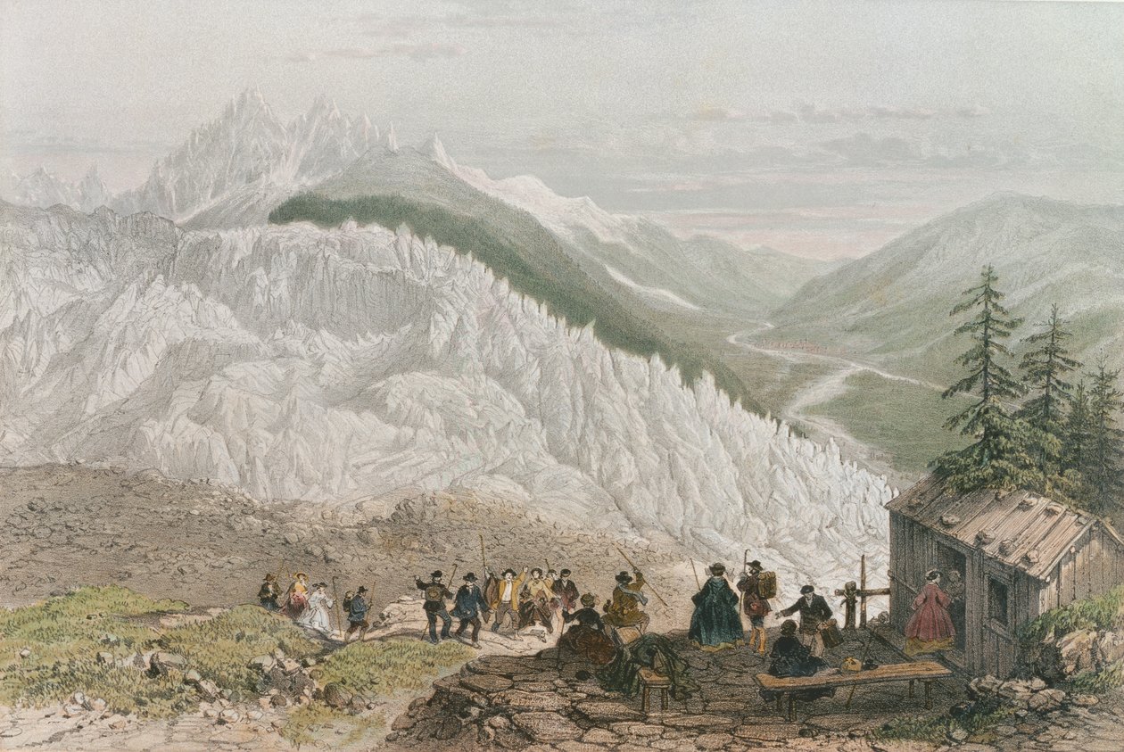 Jäätikkö ja Chamonix