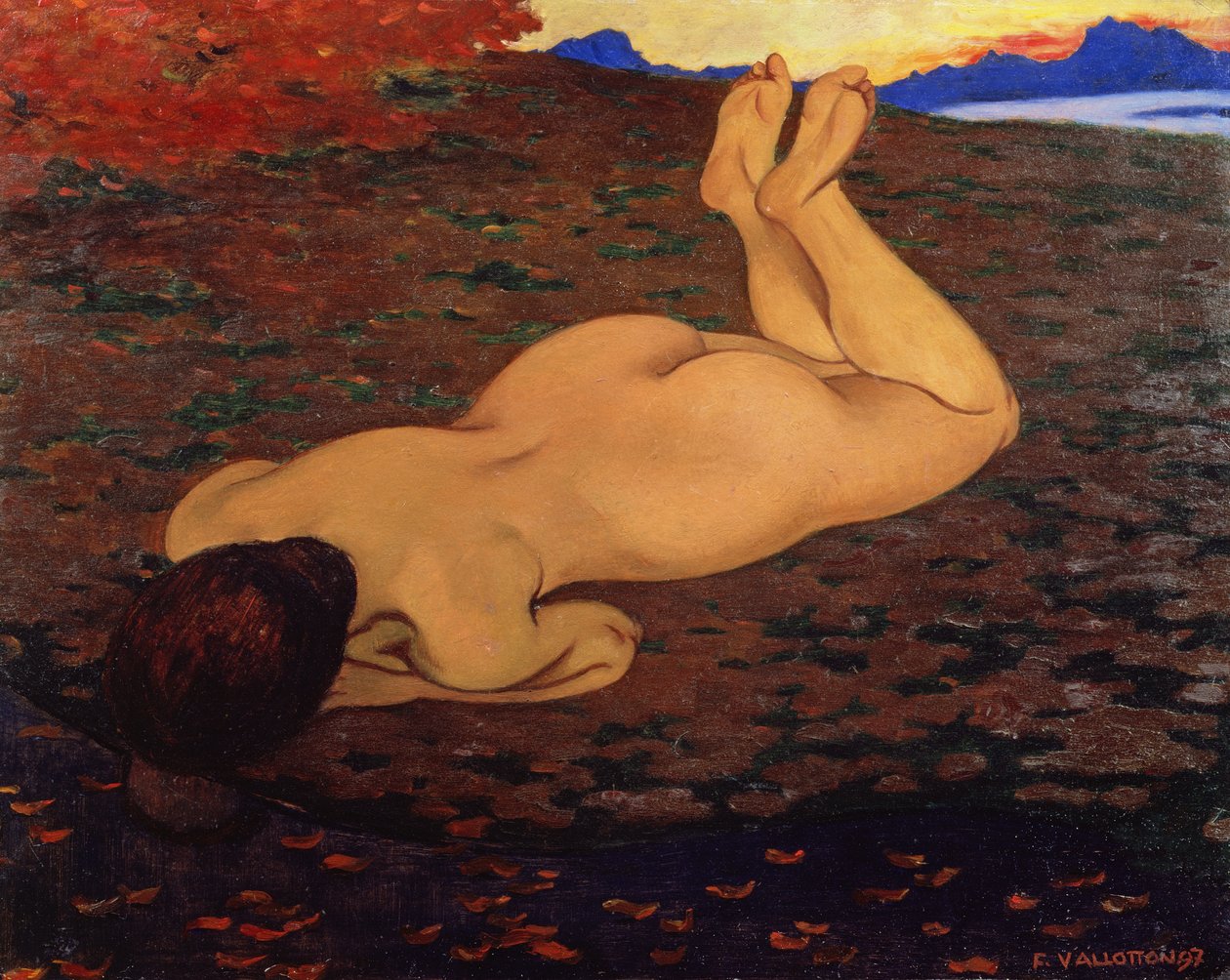 Lähde, 1897 tekijältä Felix Edouard Vallotton