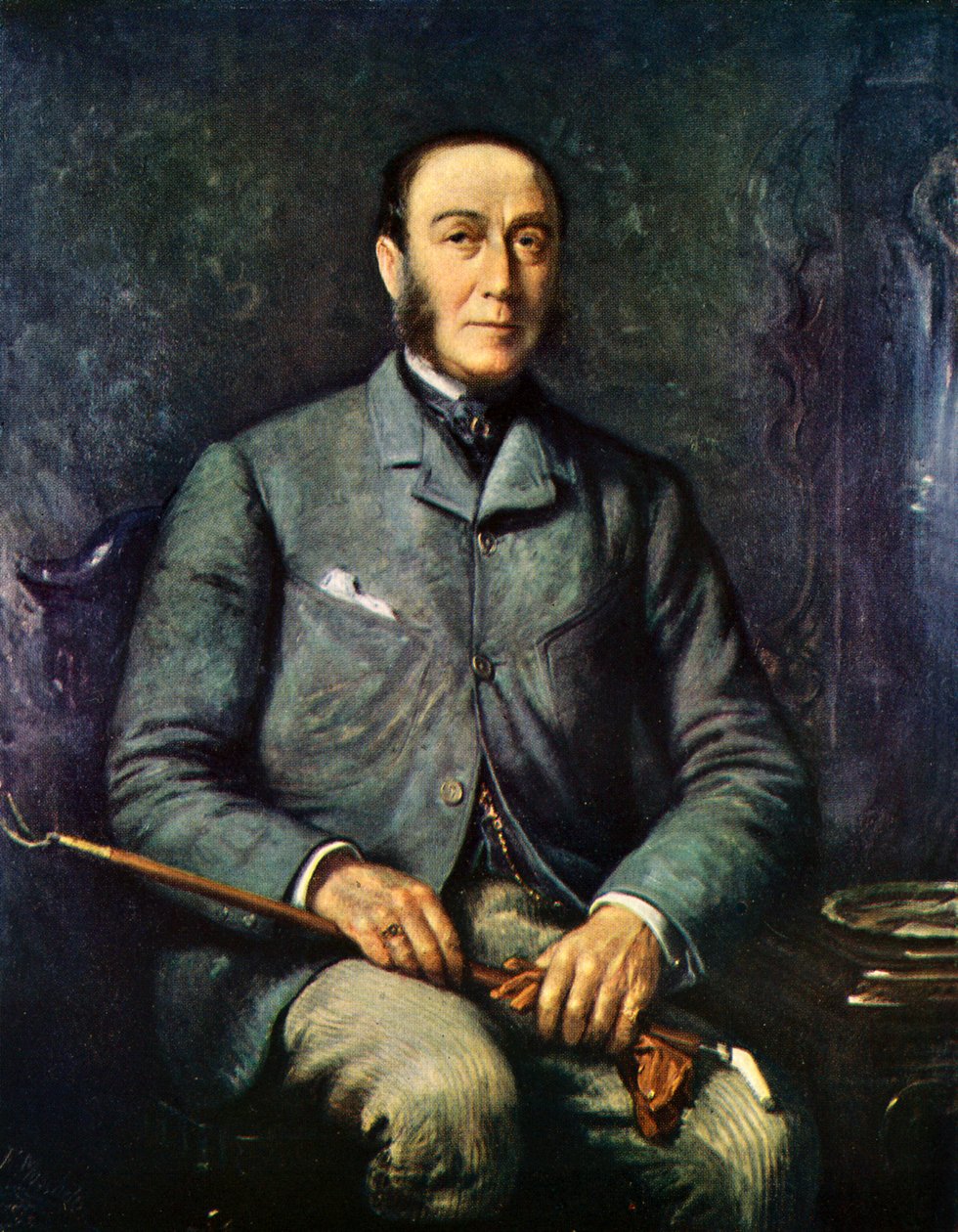 James Roosevelt - muotokuva tekijältä Felix Stone after Moscheles