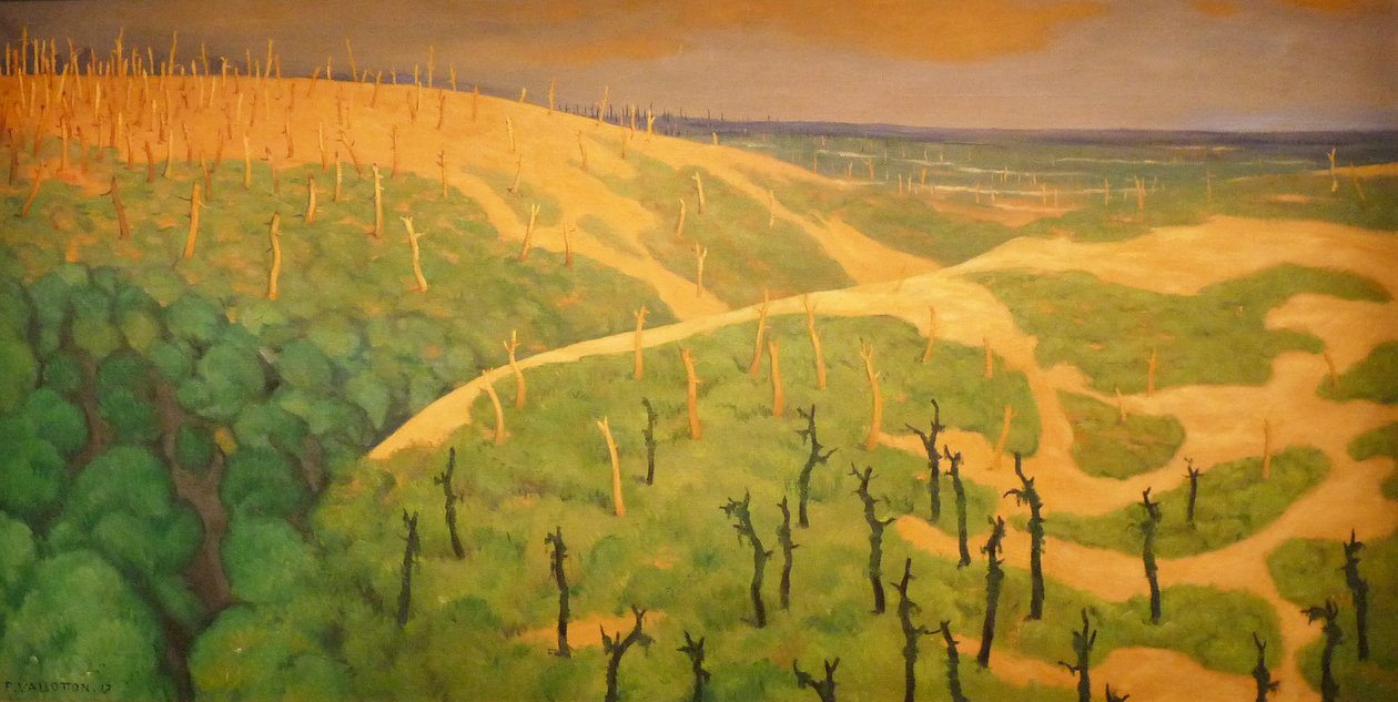 Le bois de la Gruerie ja le ravin des Meurissonsn tekijältä Felix Edouard Vallotton