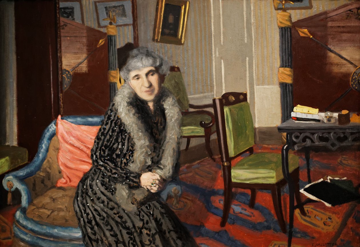 Rouva Alexandre Bernheim tekijältä Felix Edouard Vallotton