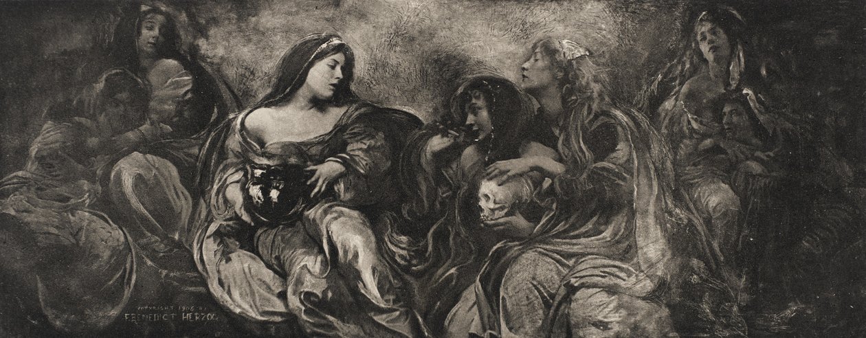 Twixt the Cup and the Lip, 1907 (syväpaino) tekijältä Felix Benedict Herzog