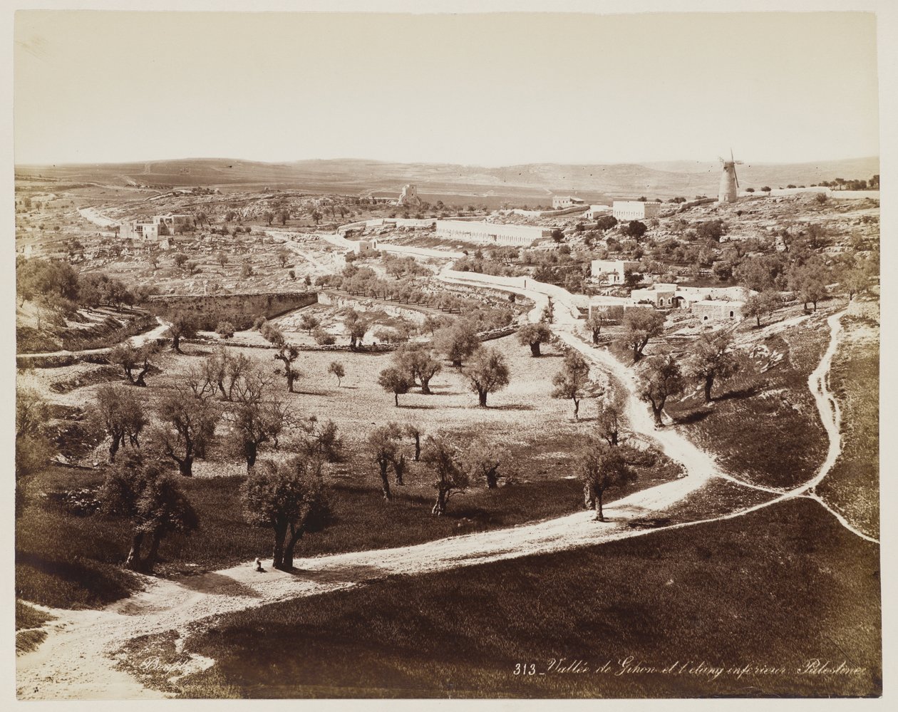 Valle De ... Palestiina #313 tekijältä Félix Bonfils