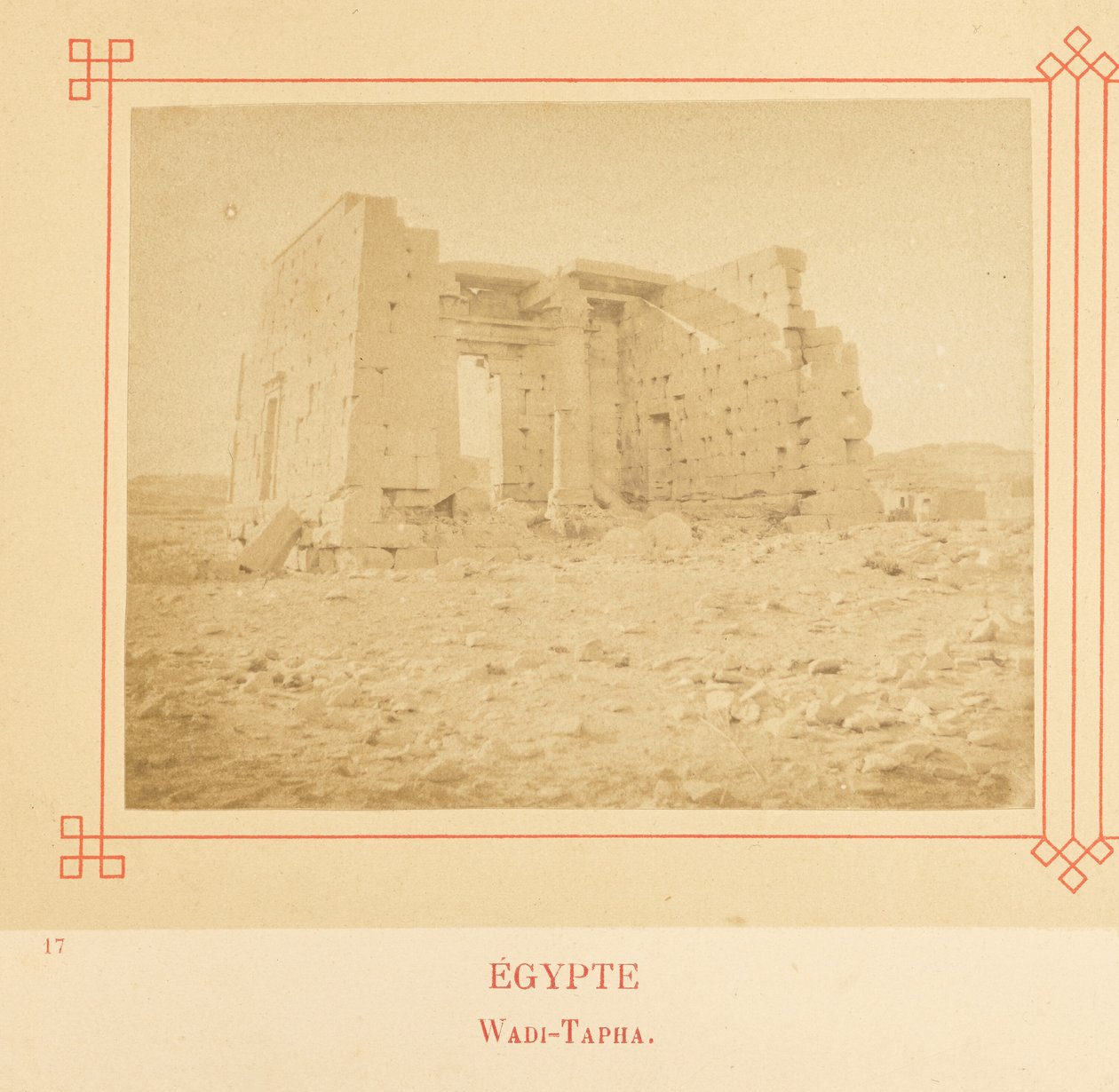 Wadi-Tapha. tekijältä Félix Bonfils