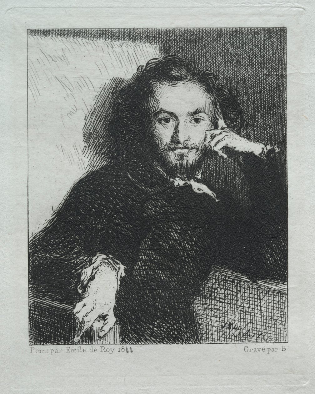 Baudelaire, Emil de Royn mukaan tekijältä Felix Bracquemond