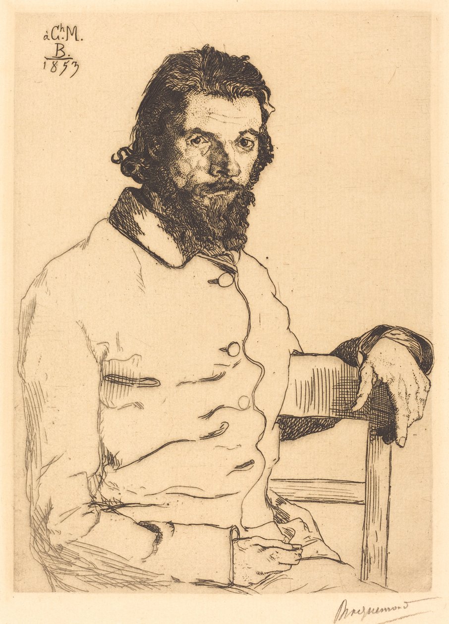 Charles Meryon tekijältä Felix Bracquemond