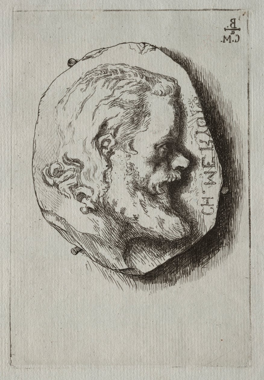 Charles Meryon, 1854. tekijältä Felix Bracquemond