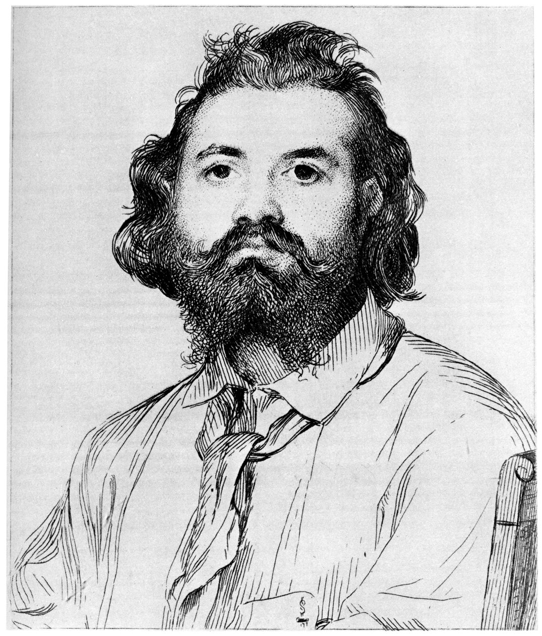 Zacharie Astruc, 1850-1910 1924 tekijältä Felix Bracquemond