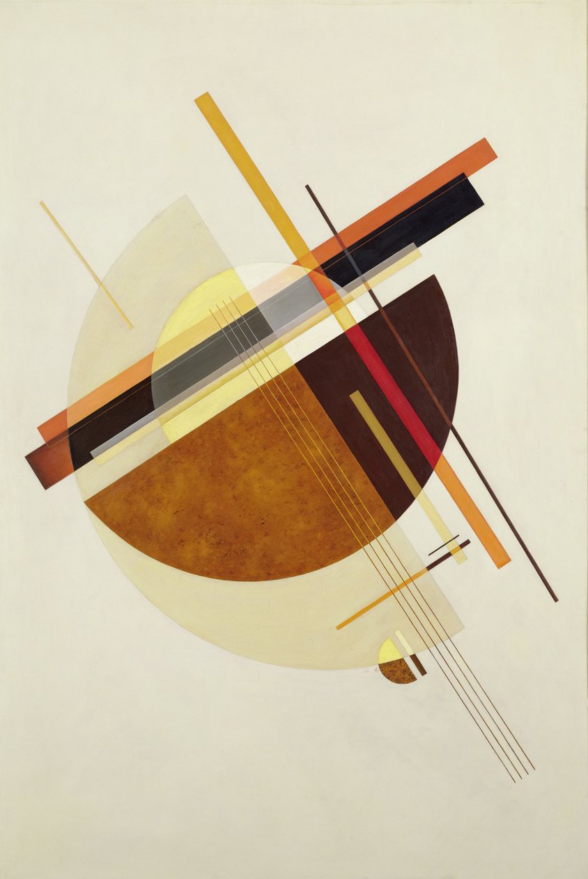 Sävellys, n. 1947-48 (öljy kankaalle) tekijältä Felix Del Marle