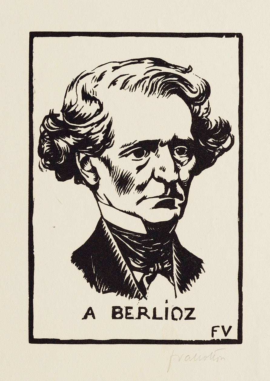 Berlioz, 1891 tekijältä Felix Edouard Vallotton