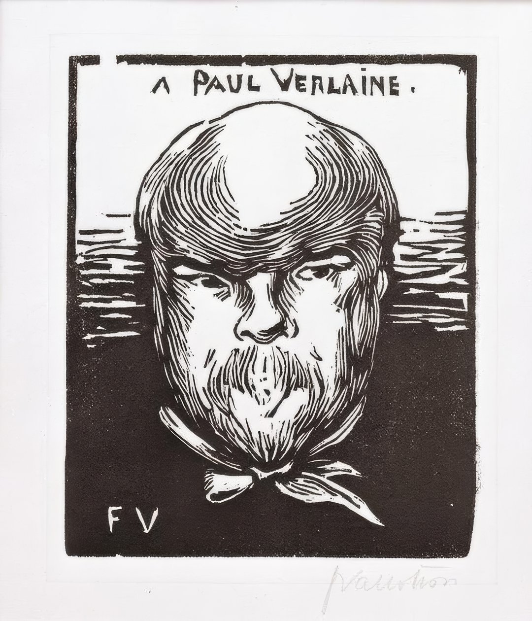 Paul Verlaine tekijältä Felix Edouard Vallotton