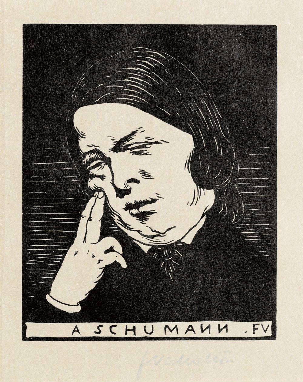 Schumann, 1893 tekijältä Felix Edouard Vallotton