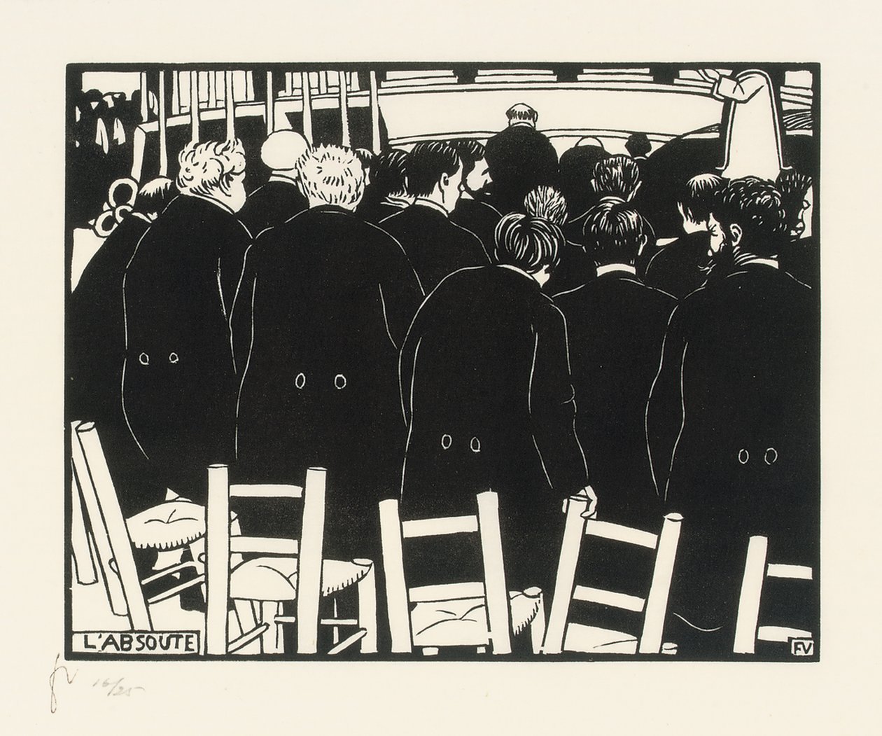 Absoluutio tekijältä Felix Edouard Vallotton