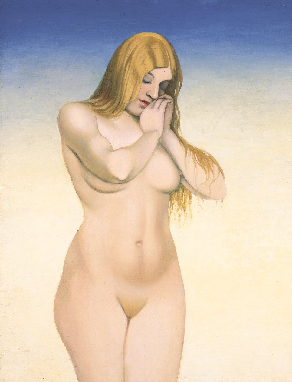 Blondi alaston, 1921 tekijältä Felix Edouard Vallotton