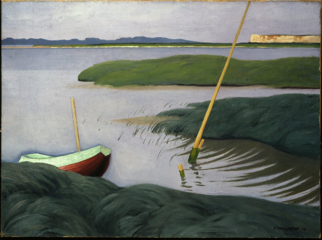 Vene Bervillessä, 1918 tekijältä Felix Edouard Vallotton