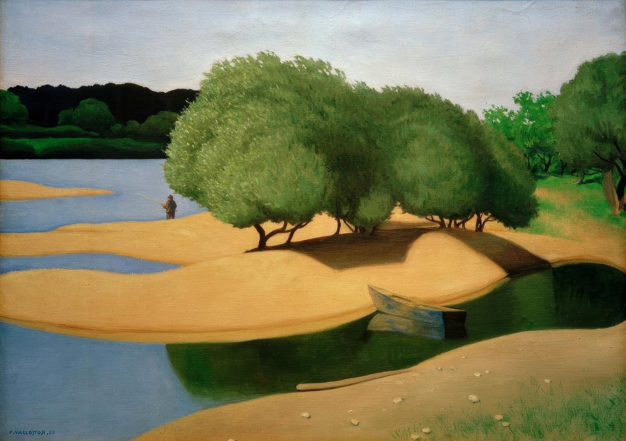 Des sables au bord de la Loire tekijältä Felix Edouard Vallotton