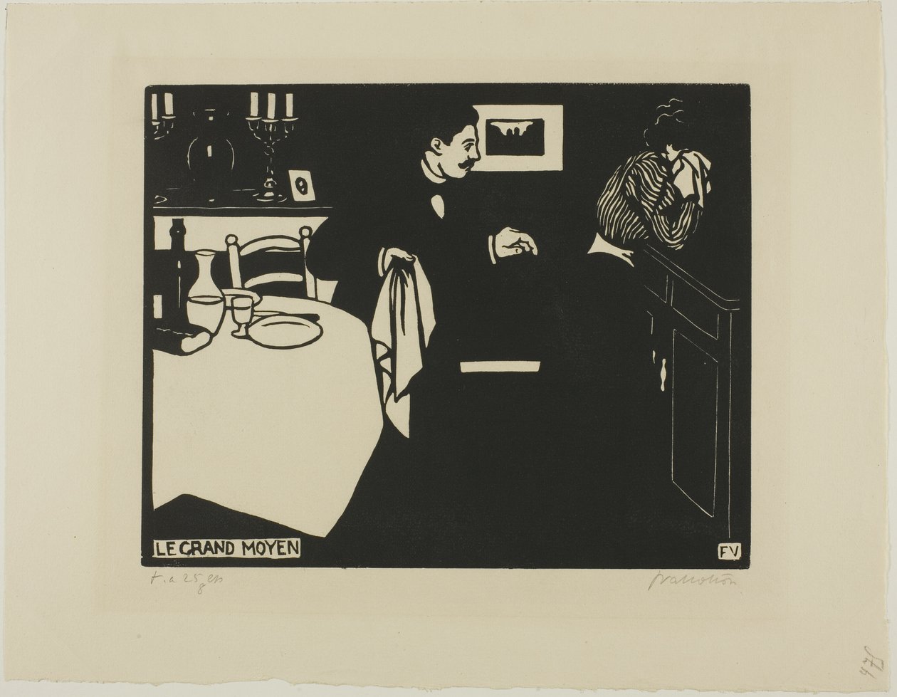 Extreme Measure, levy kuusi Intimaciesilta tekijältä Felix Edouard Vallotton