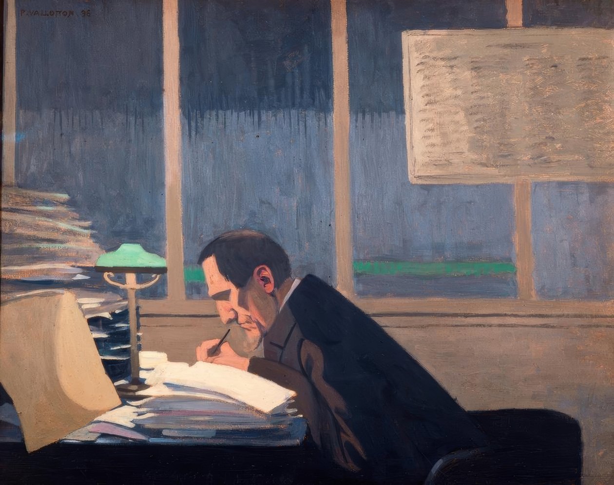 Felix Feneon on Revue Blanche tekijältä Felix Edouard Vallotton
