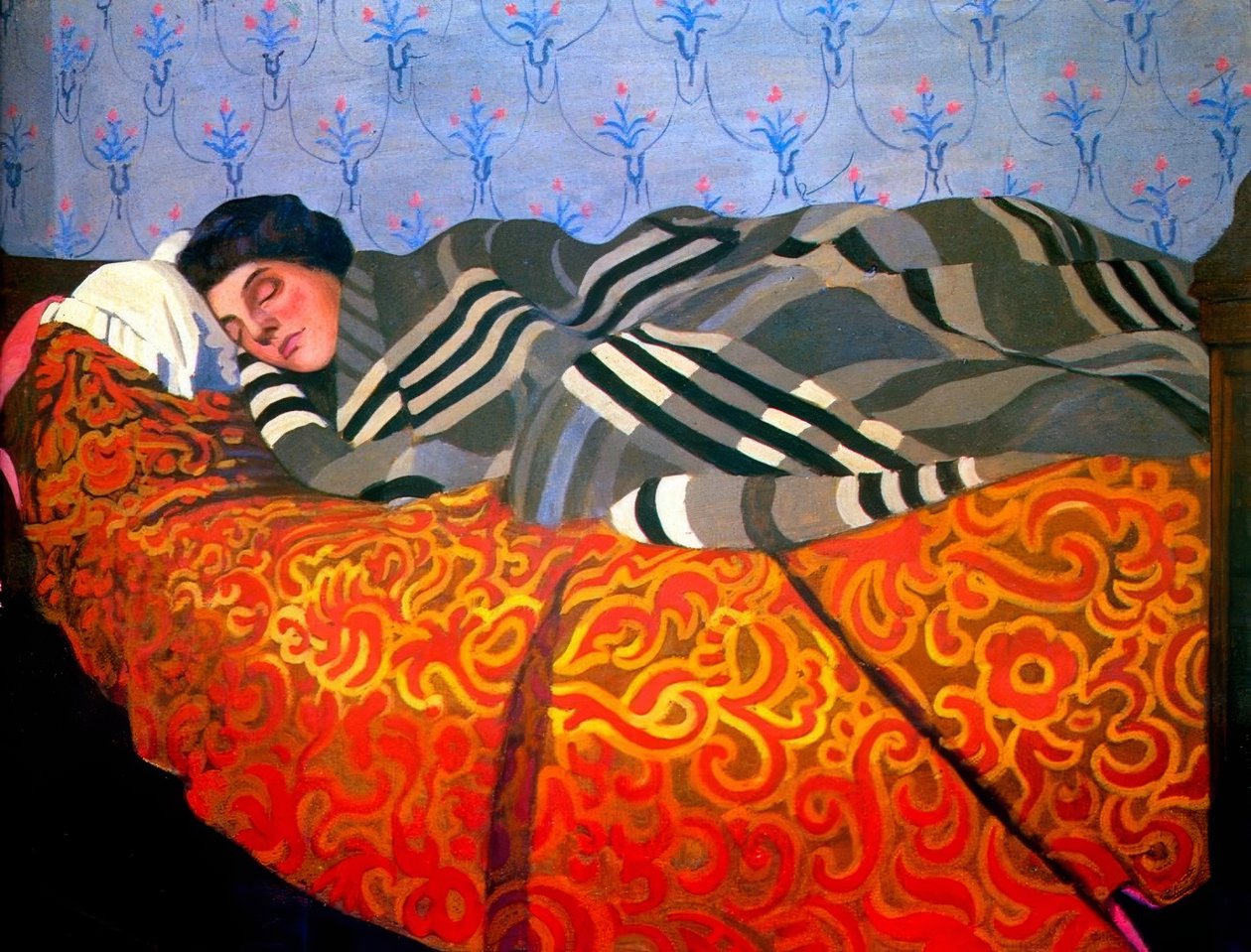 Félix Edouard Vallotton (1865-1925) sveitsiläinen taidemaalari tekijältä Felix Edouard Vallotton