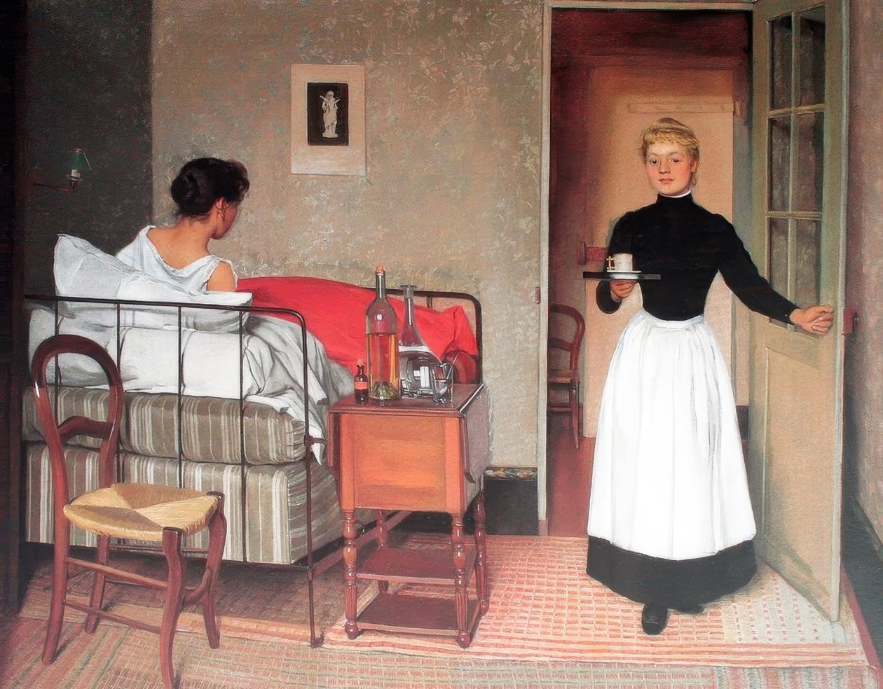 Félix Edouard Vallotton (1865 – 1925) sveitsiläinen taidemaalari, 1892 potilas tekijältä Felix Edouard Vallotton