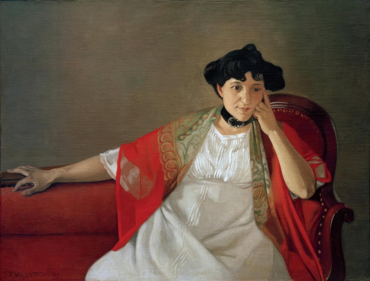 Gabrielle Vallotton tekijältä Felix Edouard Vallotton
