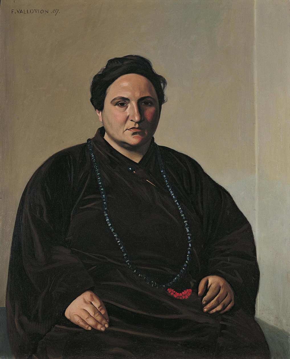 Gertrude Stein, 1907 tekijältä Felix Edouard Vallotton