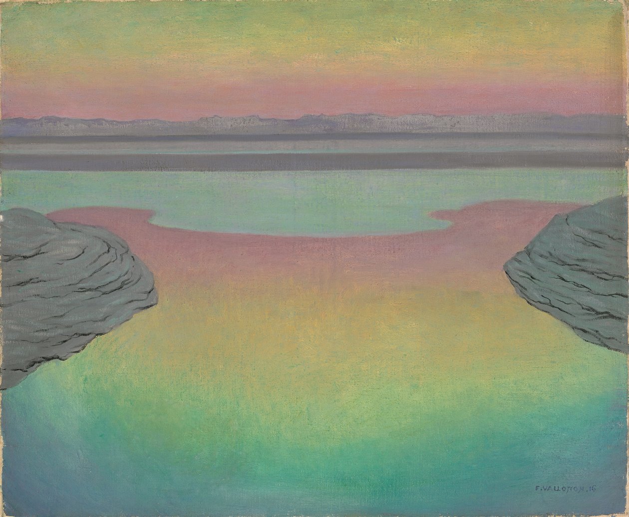High Tide in Evening Light, 1915 tekijältä Felix Edouard Vallotton