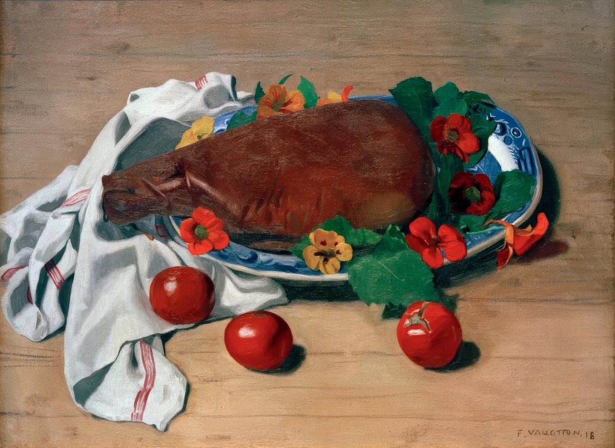 Jambon et tomates tekijältä Felix Edouard Vallotton