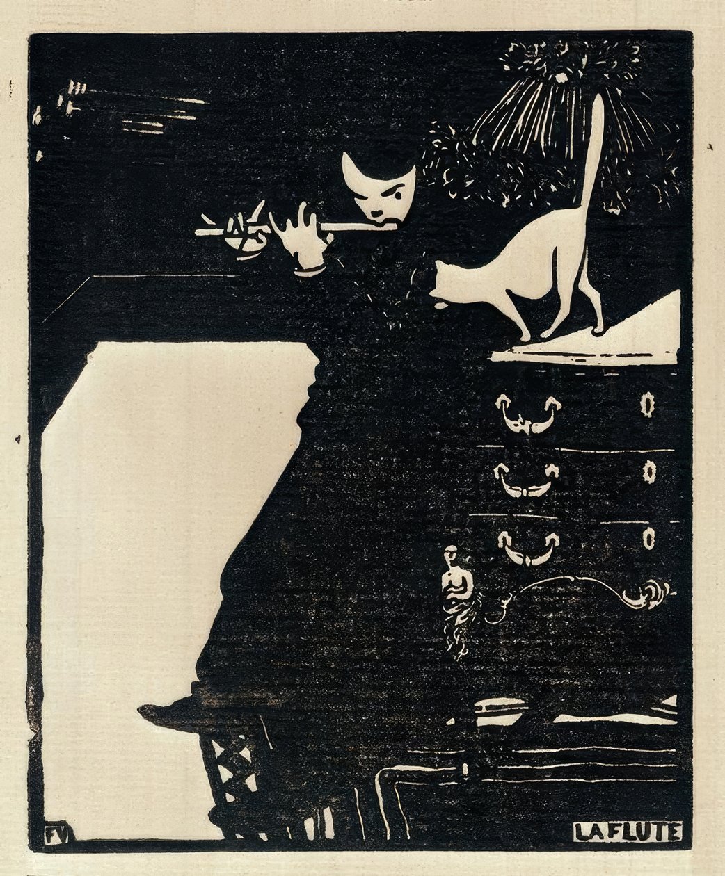 La huilu tekijältä Felix Edouard Vallotton