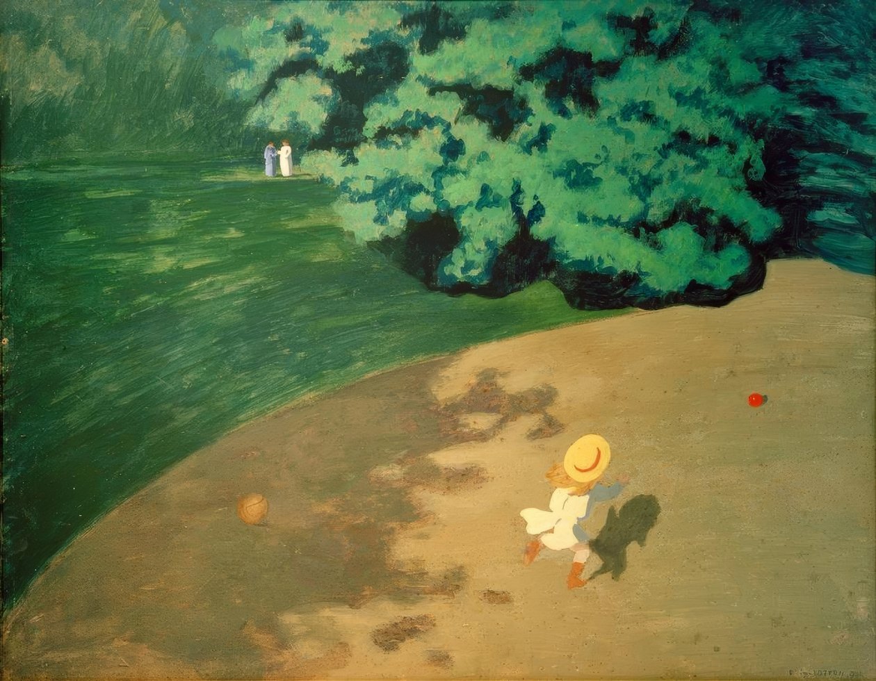 Le ballon tekijältä Felix Edouard Vallotton