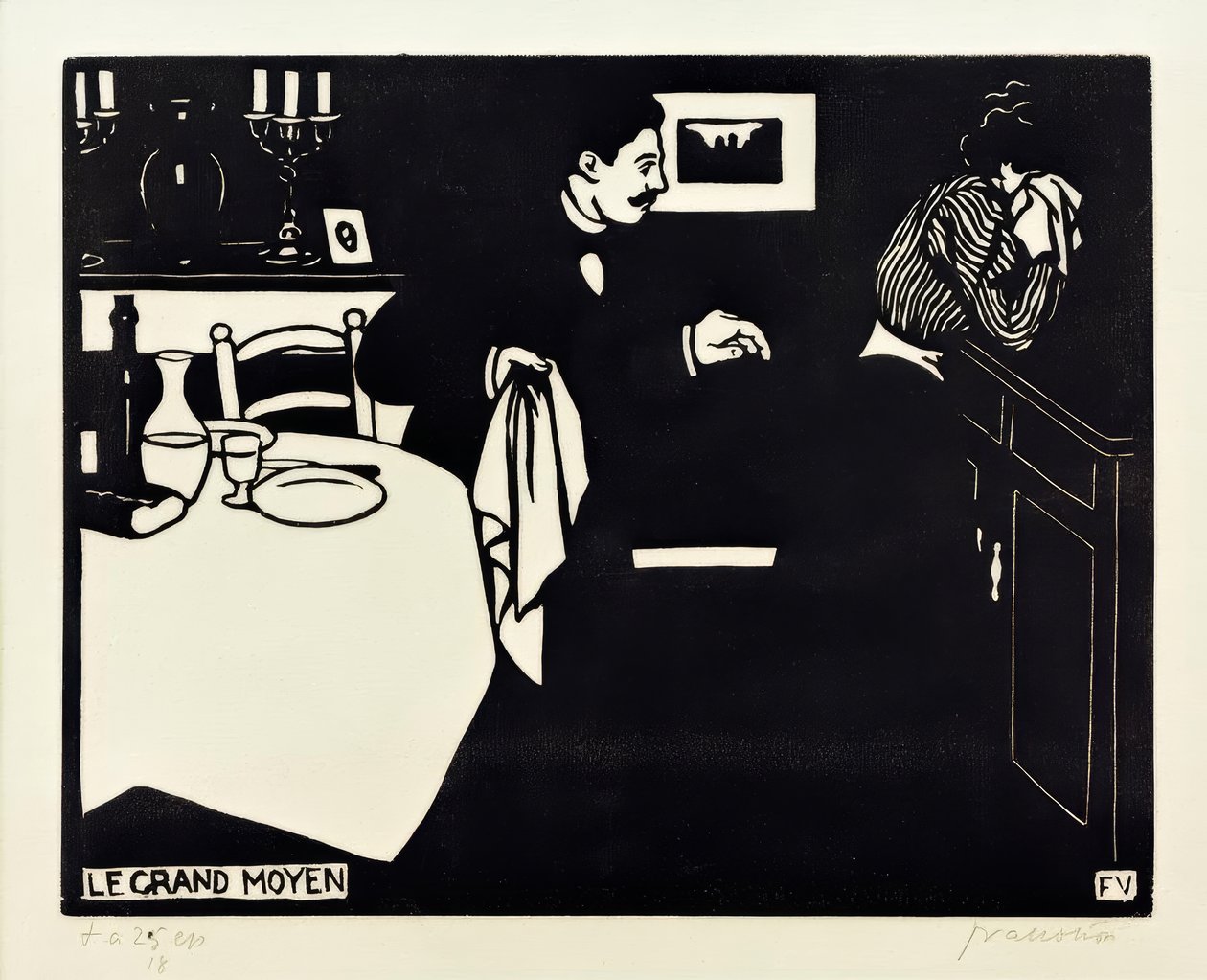 Le grand moyen tekijältä Felix Edouard Vallotton