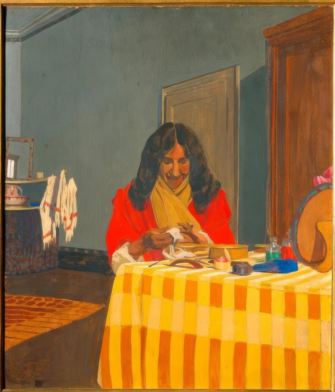 Madame Félix Vallotton tekijältä Felix Edouard Vallotton