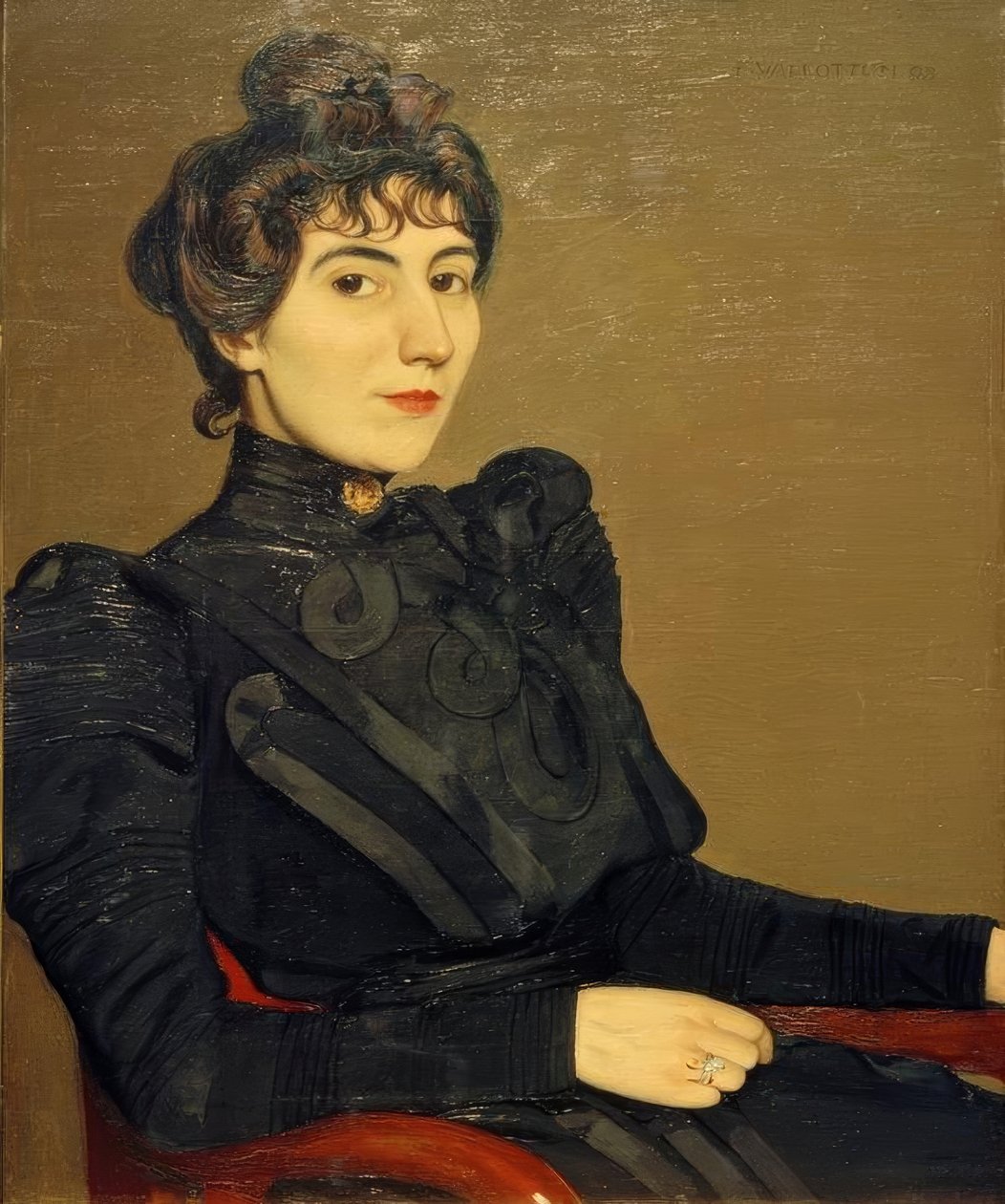 Marthe Mellot tekijältä Felix Edouard Vallotton