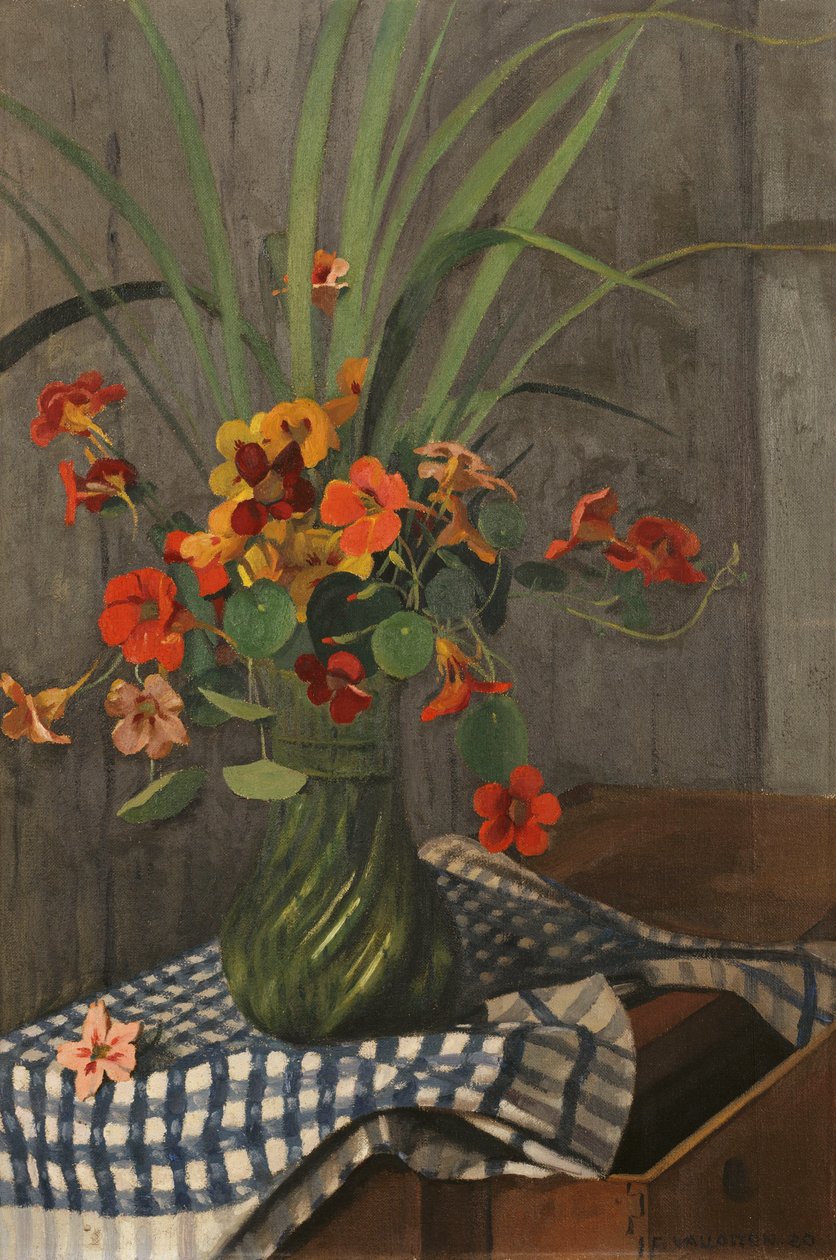 Nasturtiums; Capucines tekijältä Felix Edouard Vallotton
