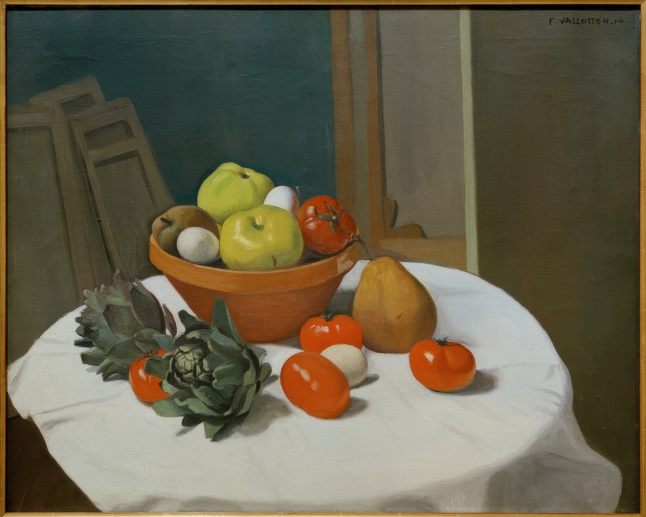 hedelmä ja vihannekset tekijältä Felix Edouard Vallotton