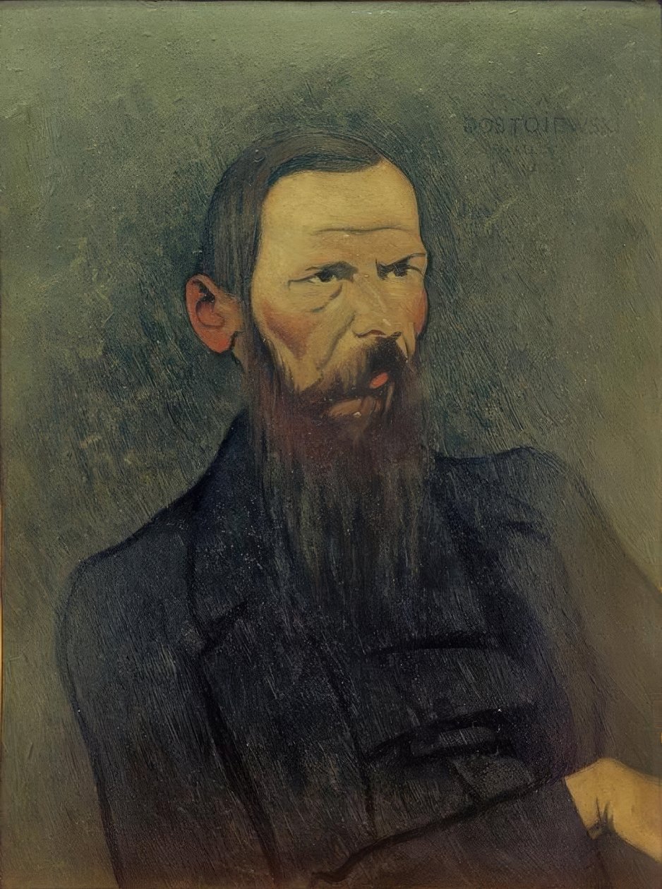 Dostoievskin muotokuva tekijältä Felix Edouard Vallotton