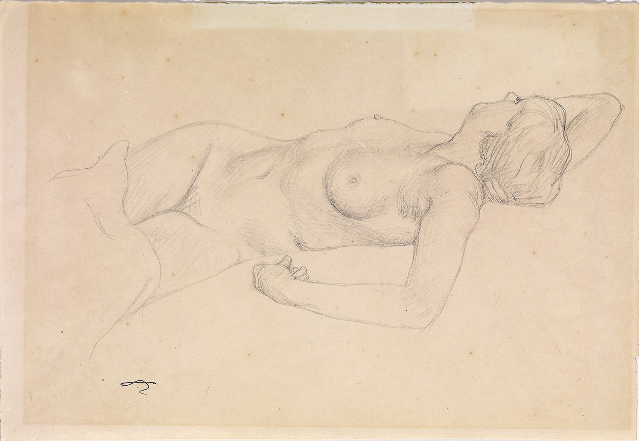 Makaava alasti tekijältä Felix Edouard Vallotton