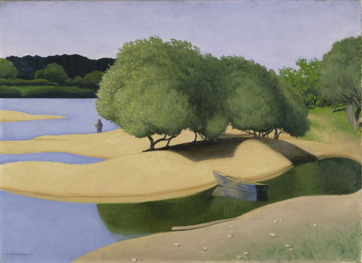 Loiren hiekkapenkit tekijältä Felix Edouard Vallotton