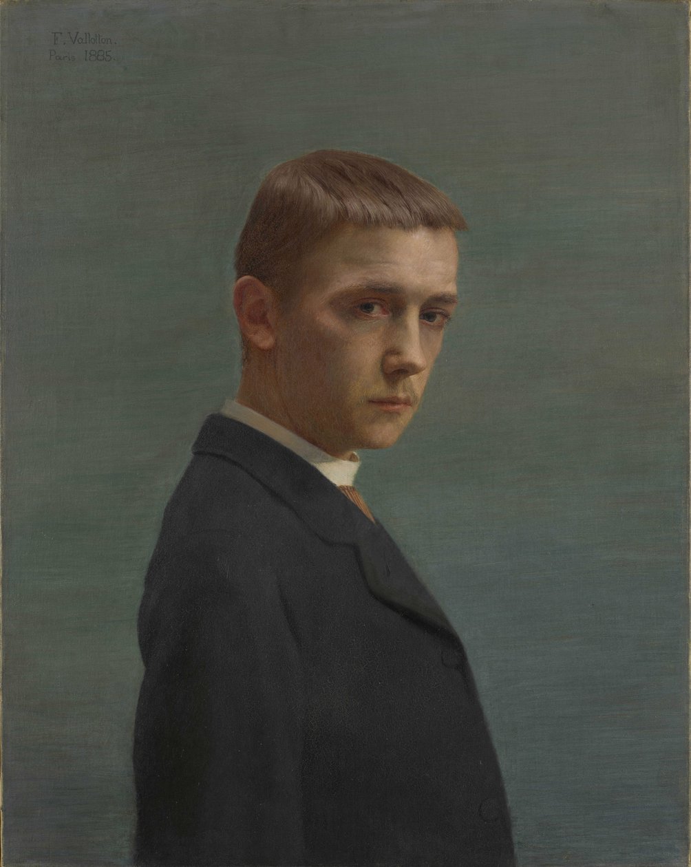 Omakuva 20-vuotiaana Omakuva 20-vuotiaana, 1885. tekijältä Felix Edouard Vallotton