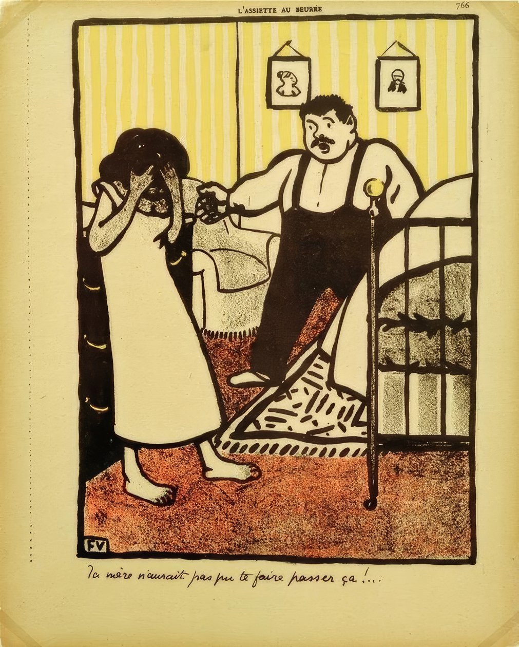 Eikö äitisi olisi voinut läpäistä tätä? tekijältä Felix Edouard Vallotton