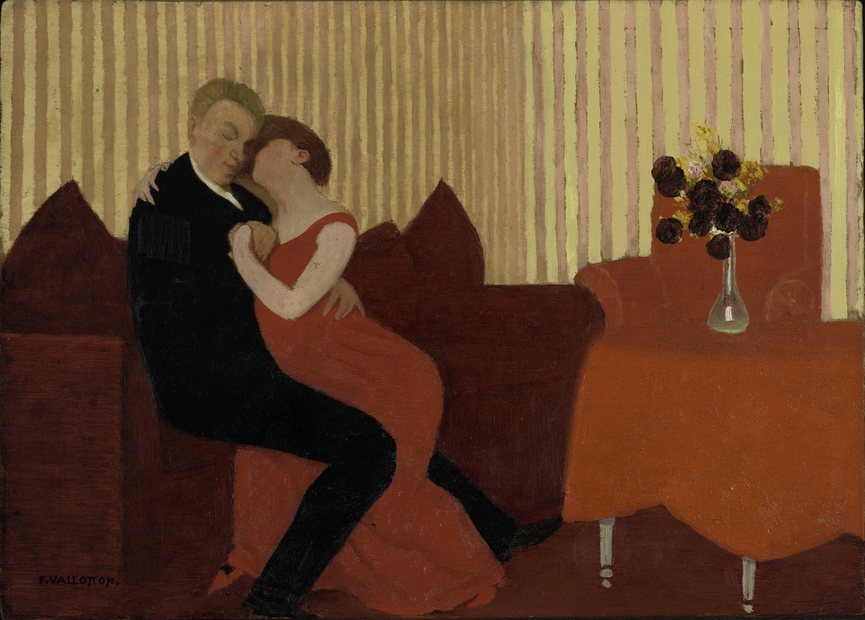 Valhe Valhe, 1897. tekijältä Felix Edouard Vallotton